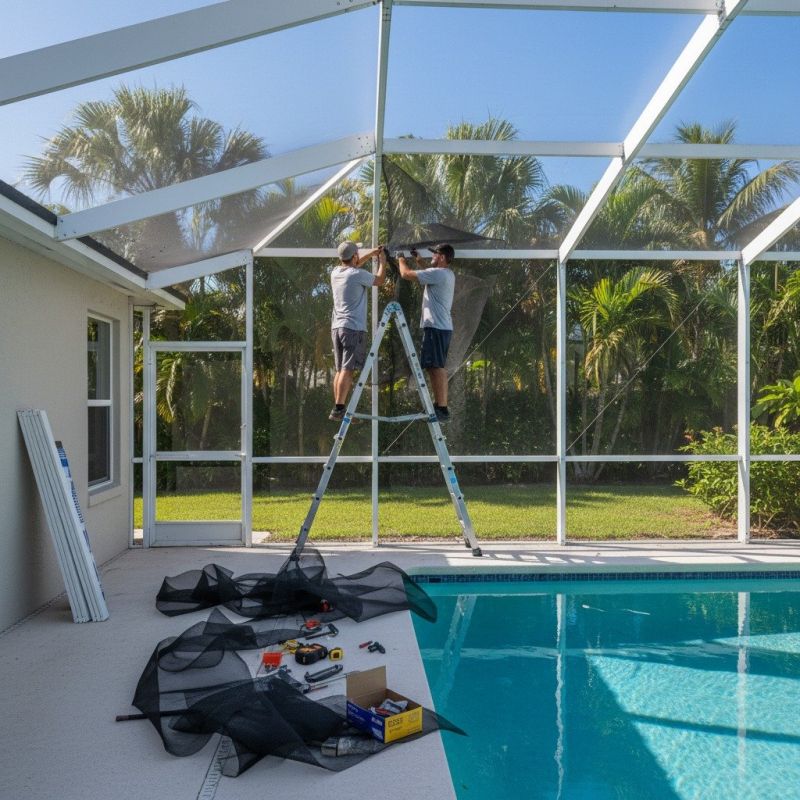 Pool Cage Repair